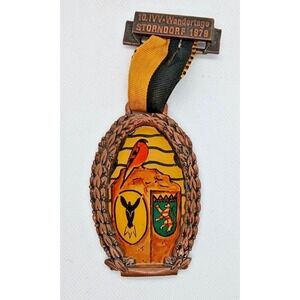 Vintage 1979 German Medal   Wanterdage Storndorf  "RARE"